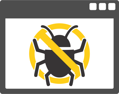 Virus and Malware Cleanup Icon