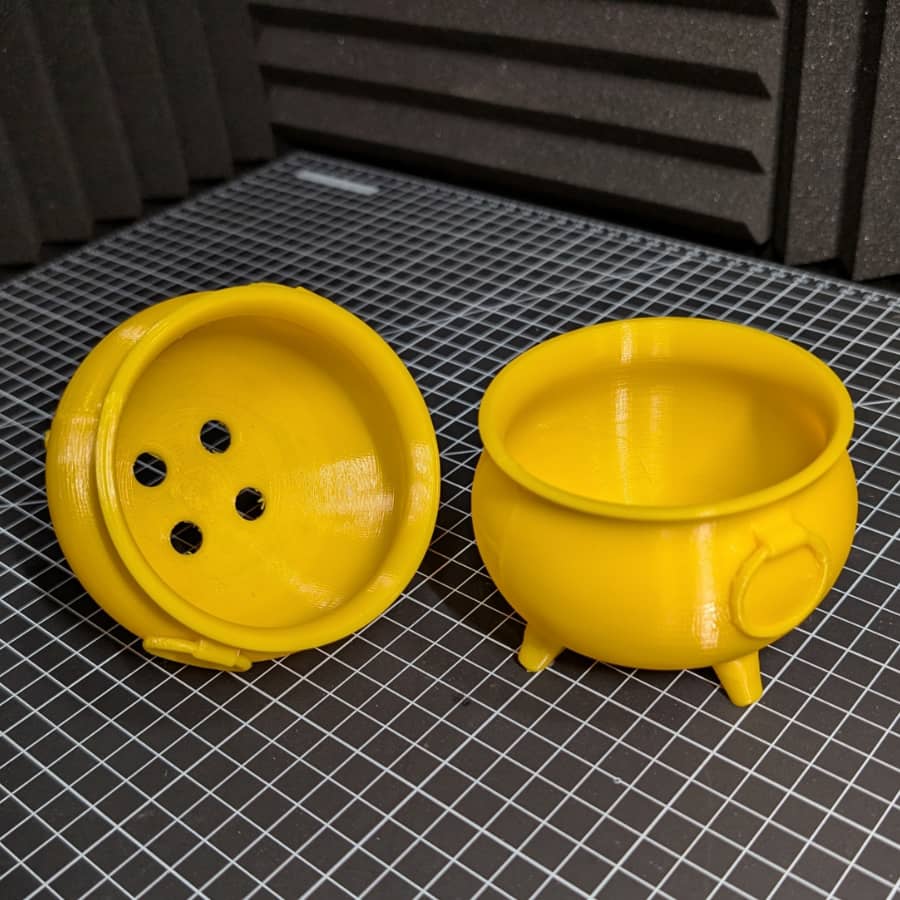 Cut Cauldrons, just for storage or as a planter.