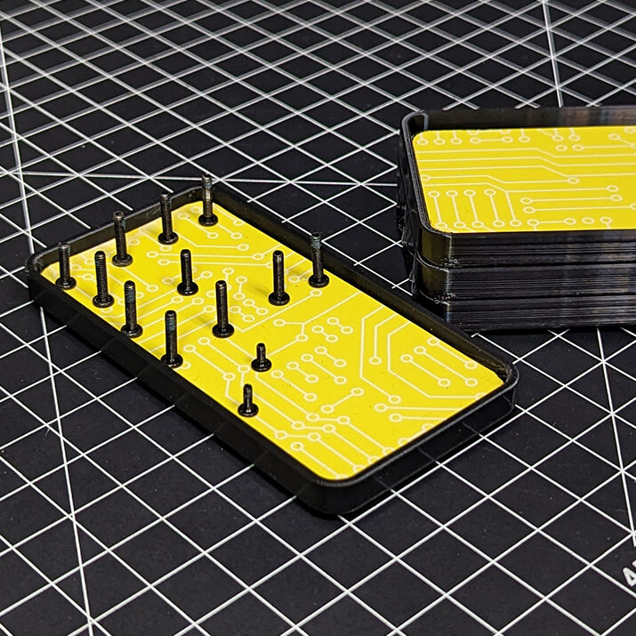 Magnetic Project Mats to keep screws together and organized.